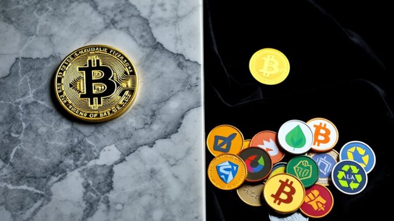 bitcoin and altcoins comparison