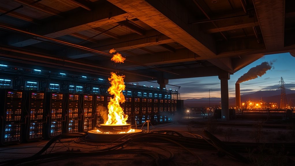 fossil fuels powering bitcoin mining